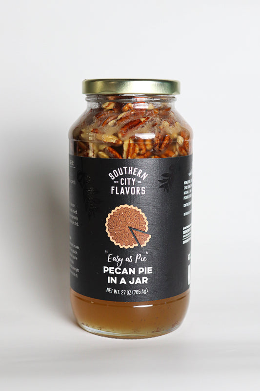 Easy as Pie Pecan Pie in a Jar