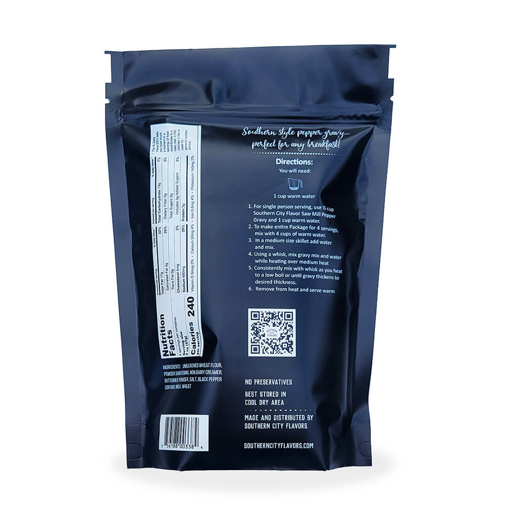 Southern City Flavors Pepper Gravy Mix