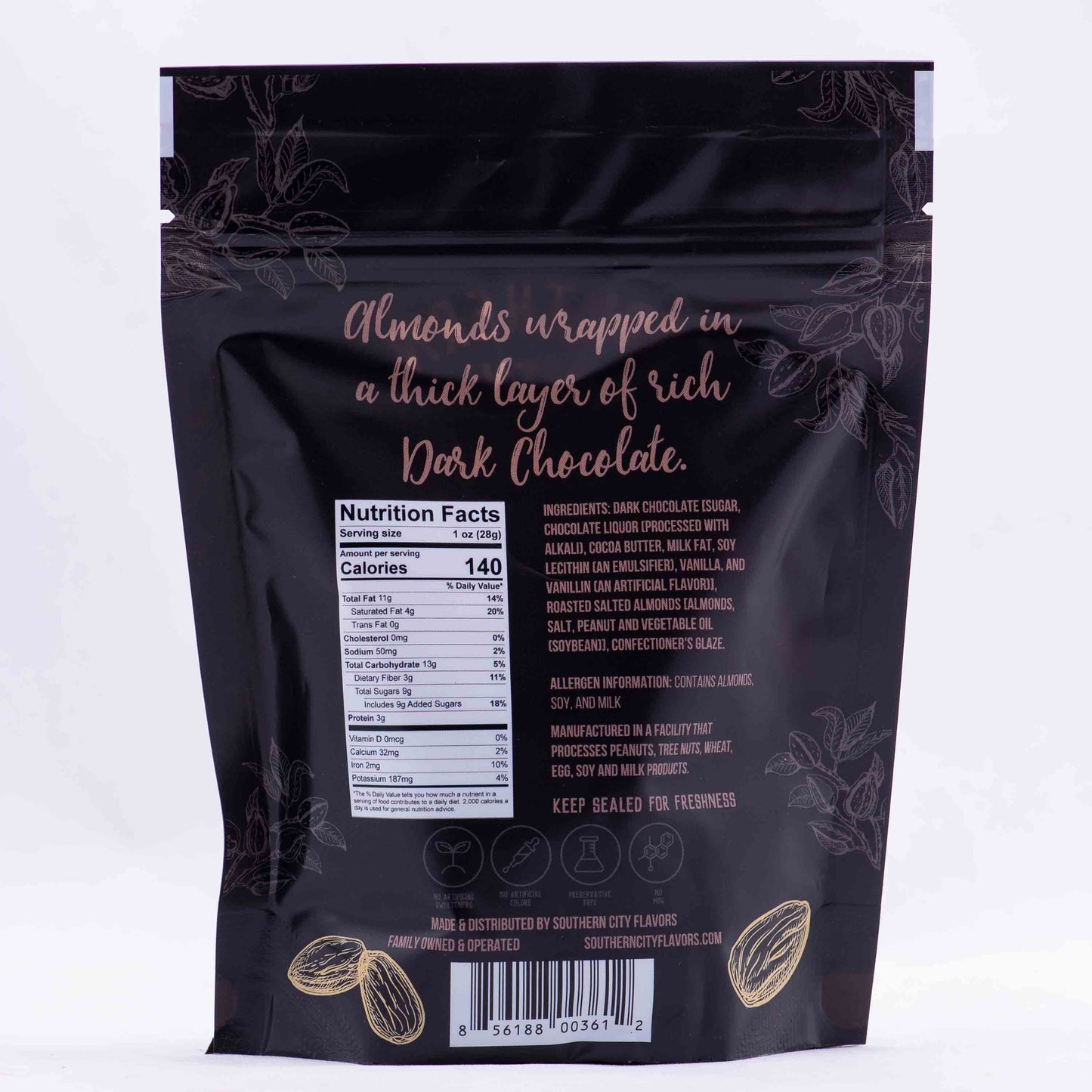 Dark Chocolate Almonds