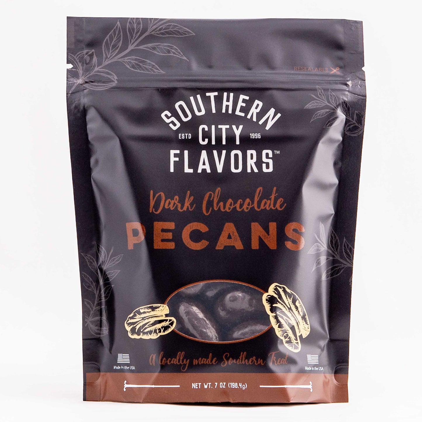 Dark Chocolate Pecans
