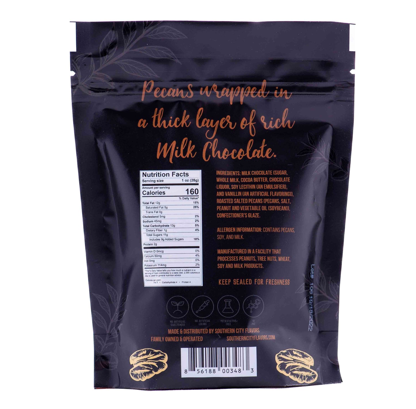 Milk Chocolate Pecans